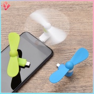 Creative USB Mini Phone Fan Type-C Android Apple Portable Small Fan Silent Gift Fan Easy And Durable Fan