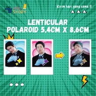 Polaroid Photo Printing LENTICULAR 2R 5.4cm X 8.6cm Thick Durable Photocard KPOP Anime Photo Portrai