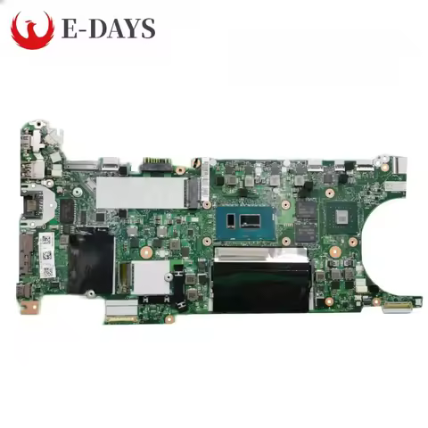 For Lenovo ThinkPad T480S Laptop Motherboard NM-B471 Mainboard with I7-8550U 8G RAM Geforce MX150 10