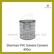 ◊ ✆ ▽ Sherman Solvent Cement 400cc / PVC Cement 400cc