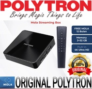 ANDROID TV BOX POLYTRON 4K PDB F1 ORIGINAL POLYTRON