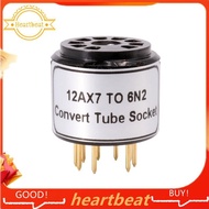1PC Tube Socket Adapter ECC83 12AX7 to 6N2 6N1 6N6 Converter Vintage Audio DIY