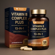 【BUY 2 FREE 2】Vitamin B Complex Plus 13-in-1 | Tambah Tenaga · Kurangkan Kebas · Kuatkan Saraf · Ant