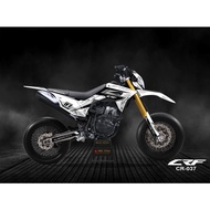 Decal Sticker CRF 150 L Sticker Fullbody - Decal sticker CRF 150 L Custom Design - CRF-037