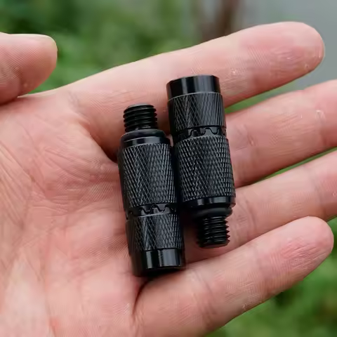 Hirisi 2/4pcs Carp Fishing Quick Change Connector Aluminium Adapter AQ215 For Fishing Alarms Bank St