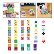 [WUHO] Spelling Game Gift Dice Cards for Children's Day Toddlers Preschool Kid