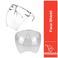 S-wholesale Transparent and Clear Protective Anti-Droplet and Anti-Fog Mask Face Shield 防护防飞沫防雾面罩