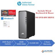 HP OmniDesk Slim Desktop S04-0000d PC  R7 7745HS/16GB RAM/512GB SSD