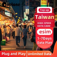 Taiwan eSIM card Taiwan data esim unlimited Instant Activation High-Speed Network Taiwan Travel SIM