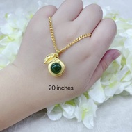 (052) Japan chain lucky charm necklace money bag