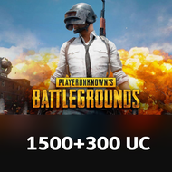 PUBG M 1500+300 UC Code