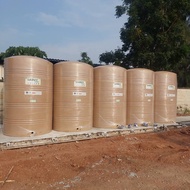 ถังเก็บน้ำ 5000 ลิตร สีน้ำเงิน รุ่นสบาย   UV.8 กันตะไคร่น้ำ แถมลูกลอย เม็ดพลาสติกSCG ส่งฟรีกทม.และปร