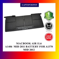 Macbok Air 11.6" A1406 Original Replacement Battery for A1370(Mid-11) A1465(Mid-12)