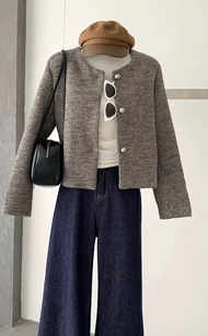 FA2SHOP รุ่น CS211 เสื้อเบลเซอร์ เสื้อคลุมผ้าทวิต