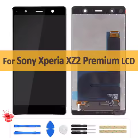 5.8" Original LCD Display For Sony Xperia XZ2 Premium H8166 H8116 LCD Touch Screen Assembly Repair W