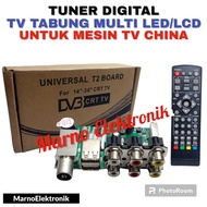 Ready Stock Tuner Digital Tv Tabung Multi Led Lcd Untuk Mesin Tv China