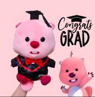 🎓現貨 即寄❣️ Loopy 畢業公仔  正品🎓 20cm/ 30cm 正品公仔‼️  可加 畢業帽 畢業袍 loopy花束 loopy捲髮器 loopy公仔花束  loopy現貨  ZANMANG 