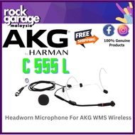 AKG C555 L Headworn Microphone For AKG WMS Wireless (C555L)