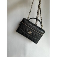 CHANEL5 Lunch Box Bag p5p Lunch Box Bag One Shoulder Messenger Handbag Cosmetic Box Bag Ready Stock