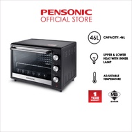 Pensonic Electric Oven 3D Diamond Surface Inner Wall (46L) | Ketuhar Elektrik (46L) | PEO-4611