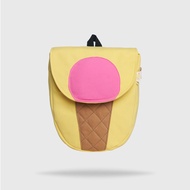 [Jamlos Kids] Gelato Backpack - Balo vải canvas có hình kem ốc quế vừa A4 đi học đi chơi