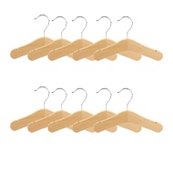 Wooden Baby HangersKids HangersNotched Shoulder Design for Children ClothesDecoration Hanger10 Pack