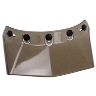 Universal 5-Snap Visor for Open Face Motorcycle Helmet Wind Flip Up  Cap Tongue