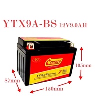 YTX9A-BS BATTERY GEL (12V9.0AH) KTM DUKE 200 390 690 / SKYLINE200 / ELEGAN / VTS200 / NINJA 250 ZX6R