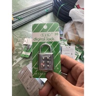 (Cannot change code) bag lock, mini 6-digit backpack