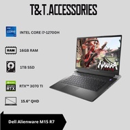 Dell Alienware M15 R7 i7-12700H 16GB 1TB RTX3070TI 15.6" QHD GAMING LAPTOP