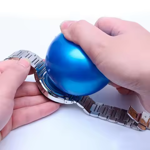 Watch Case Back Opener Ball Screwing Type Watch Rubber Friction Sticky Inflatab Ball For Watchmaker 