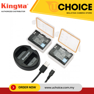 Kingma LP-E6 Dual Battery With Battery Charge for Canon 5DRS, 5D Mark II, III, IV, 80D, 70D, 7D2, 7D