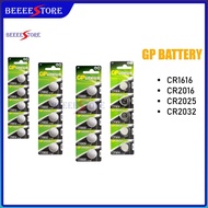 GP Lithium Coin Cell Battery CR2032 CR2025 CR2016 CR1616 (5PCS)
