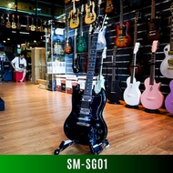 SiamMusic ทรง SG กีต้าร์ไฟฟ้า ของแถมเพียบ ทรง Gibson SG กีต้าร์ ไฟฟ้า สยามมิวสิค Siam Music SG-222