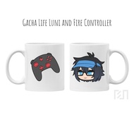Gacha Life Luni and Fire Controller Icon Mug