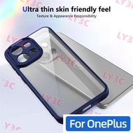 COD for Oneplus 13S CPH2723 Case Plating Silicone Bumper Shockproof Clear Back Cover Hard Phone Case