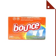 Bounce : BOU0001* แผ่นอบผ้า แผ่นหอมปรับผ้านุ่ม Fresh Dryer Sheet Outdoor Fresh 240 Count