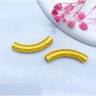 916 gold Fu Character Elbow Pendant. diy Accessories Fu Character charm gold 916