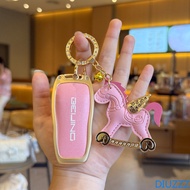 For BAIC Beijing X7 BJ40 Senova D50 D70 X55 X65 EU5 EU7  Zinc Alloy Car Key Case Cover for Baic x55 