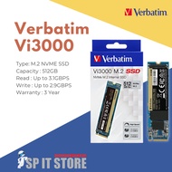 VERBATIM VI3000 512GB M.2 NVME SSD