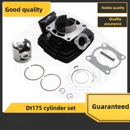 Motorcycle Engine Cylinder YAMAHA DT175 Cylinder Suitable for YAMAHA DT175 Motorcycle 66mm Piston