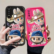 Cartoon LABUBU Cute Phone Case Casing For VIVO Y17 Y15 Y12 Y12i Y3S 1901 1902 1904 Y7S S1 Shockproof
