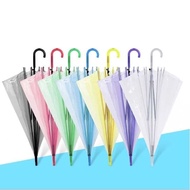 Clear Transparent Umbrella Korean Transparent Umbrella Payung Transparent Payung Lipat Payung Besar