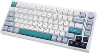 GK GAMAKAY TK75 V2 75% Silent Mechanical Keyboard with TFT Screen, Hot Swap RGB Bluetooth 5.0/2.4GHz