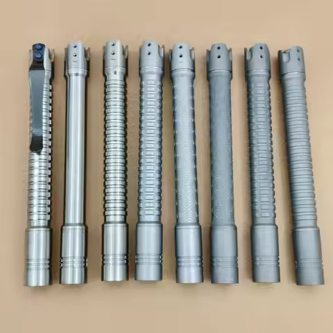 Reylight MK II Penlight -Titanium with 10880 Battery