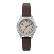 Timex TW4B25600 Expedition Field นาฬิกาข้อมือผู้หญิง สายหนัง สีน้ำตาล