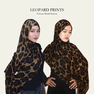 Leopard Prints Viscose Modal Pashmina Shawl Tudung Shawl