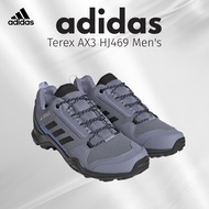 Adidas Terrex AX3 Unisex HJ469 - Color: Legacy Blue/Core Black/Signal Orange - Size: 27.5 cm