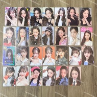 Official Photocard POB album IVE Wonyoung, Liz, Yujin, Rei, Gaeul, Leeseo