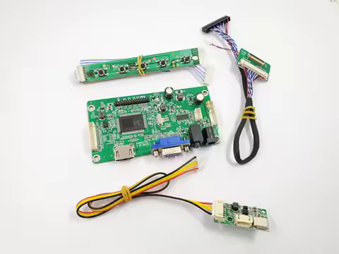 2K HDMI-compatib VGA Controller Board for iPad 3 4 9.7Inch LP097QX1 SPA1 SPAV SPC1 EDP Signal 4-Chan